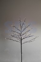Дерево комнатное Сакура, коричневый цвет ствола и веток, высота 1. 2 метра, 80 светодиодов белого цвета, трансформатор IP44 NEON-NIGHT