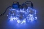 F Синий LED-BS-200*3-20M*3-24V-B прозрачный пр. (Flash через каждые 7 светодиодов)
