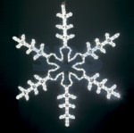 Фигура световая Большая Снежинка цвет белый, размер 95*95 см NEON-NIGHT