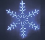 Фигура световая Большая Снежинка цвет синий, размер 95*95 см NEON-NIGHT