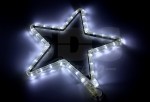 Фигура световая Звездочка LED цвет белый, размер 30*28 см NEON-NIGHT