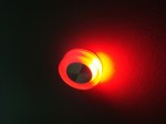 FL55SH-RD RED LED свет. круг, встр. в стену 1*1W