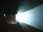 FL55YJ-S СW LED свет. квадрат, встр. в стену 1*1W