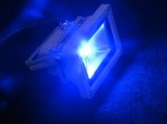 G-DТ110-30-B new LED прожектор синий,1LED-10W,220V