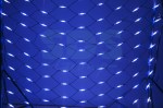Гирлянда Сеть 2x3м, черный КАУЧУК, 432 LED Белые/Синие