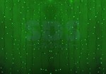 Гирлянда Светодиодный Дождь 2x0, 8м, прозрачный провод, 230 В, диоды Зеленые, 160 LED