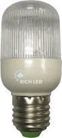 Лампа для Белт-лайта Rich LED, 2 Вт, цоколь Е27, d=45 мм, белая строб-вспышка,