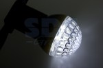 Лампа шар e27 9 LED Ø50мм белая