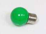 LED G45 220V-240V Green, зелёный