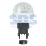 LED Лампа строб вместе с патроном для белт-лайта Ø50мм белая