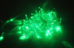 LED-PLS-100-10M-240V-G/C-F(G)-W/O,Зеленый/зеленый флэш на прозр. пр., соед.(без шнура) С КОЛПАЧКОМ