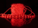 LED-XD-2W-100M-240V-R-S Flash (каждый 6-ой), красный,13мм, (2м)