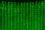LED-XP-1344-230V Green Световой дождь 2,4х3,6м