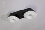 Накладное декоративное кольцо (белое/черное) в светильник серии ROUND-OUT-02/03 and ROUND-IN-03/04