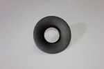 Накладное декоративное кольцо (черное) в светильник серии ROUND-OUT-02/03 and ROUND-IN-03/04