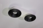 Накладное декоративное кольцо (черное/черное) в светильник серии ROUND-OUT-02/03 and ROUND-IN-03/04