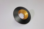 Накладное декоративное кольцо (черное/золото) в светильник серии ROUND-OUT-02/03 and ROUND-IN-03/04