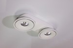 Потолочный накладной светильник ROUND-OUT-03-WH-WW (теплый белый свет, белый корпус)