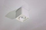 Потолочный накладной светильник SQUARE-OUT-01-WH-WW (теплый белый свет, белый корпус)