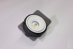 Потолочный врезной светильник ROUND-IN-03-WH-WW (теплый белый свет, белый корпус)