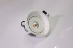 Потолочный врезной светильник ROUND-IN-04-WH-WW (теплый белый свет, белый корпус)