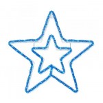 Светодиодная Фигура Звезда 56 x 54 см