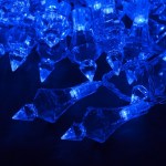 Светодиодная гирлянда Алмазы - Синяя