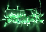 Светодиодная гирлянда Rich LED 10 м, 100 LED, 24 В, соединяемая, зеленая, белый провод