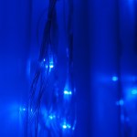 Светодиодная гирлянда Водопад Текущая вода 1 х 3 метра - Синий