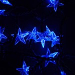 Светодиодная гирлянда Звёзды - Синие