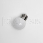 Светодиодная лампа ALEDUS для Белт лайта, E27, G45, белая