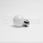 Светодиодная лампа ALEDUS для Белт лайта, E27, G45, теплая белая