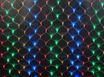 Светодиодная сетка Rich LED 2*3 м, мульти (красный, зеленый, розовый, синий),384 LED, 220 B, прозрачный провод.