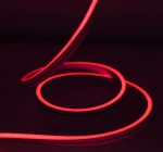 Светодиодный Гибкий Неон Rich LED, односторонний, красный, кратность резки 1 метр, размер 8*16 мм, 220 В, 50 м