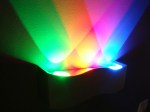 WAVE RGB LED светильник накладной 3*1.5W