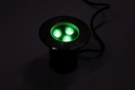 G-MD106-G грунтовой LED-свет зеленый D120, 3W, 12V