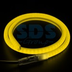 Гибкий Неон LED SMD, форма - D, жёлтый, 120 LED/м, бухта 100м
