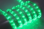 LED-DL-2W-100M-2M-240V-G- Flash (каждый 6-ой), зеленый,13мм, (2м)
