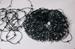 LED-LP-15CM-100M-12V-M/DG WITH CLEAR CAP, LED клип-лайт мульти c КОЛПАЧКОМ, темно-зеленый провод