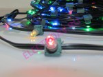 LED-LP-15СМ-100M-12V-M, Светодиод. клип-лайт мульти, темный провод