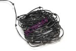LED-LP-ZY-10CM-105M-12V-WW/BL, теплый белый цвет, черный провод