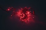 LED-PLS-100-10M-240V-R/C-F(R)-W/O,Красная/красные флэш на прозр. пр., соед.(без шнура) С КОЛПАЧКОМ