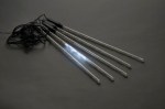 Сосульки Трубки съемные 5шт 0,5М Бел. LED-PL-SNOW-320L-5-12V-W