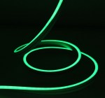 Светодиодный Гибкий Неон Rich LED, односторонний, зеленый, кратность резки 1 метр, размер 8*16 мм, 220 В, 50 м